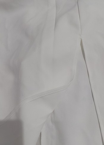 ŞIK BEYAZ ABİYE ELBİSE TEMİZ - Görsel 8