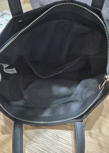 Siyah Minimalist Kadın Çanta - Görsel 4