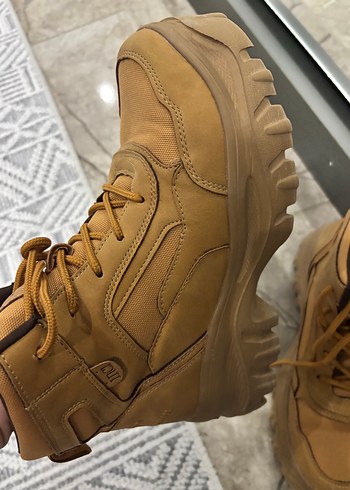 İnci Bej kadın  Bağcıklı Bot - Görsel 3