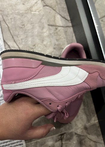 Puma Pembe Kadın Spor Ayakkabı - Görsel 3