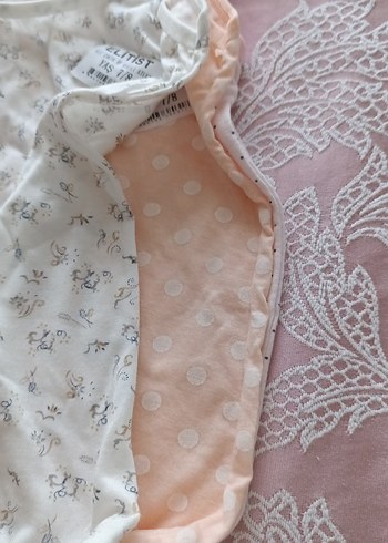 Beyaz Çiçek Desenli Kız Çocuk Atlet - Görsel 3