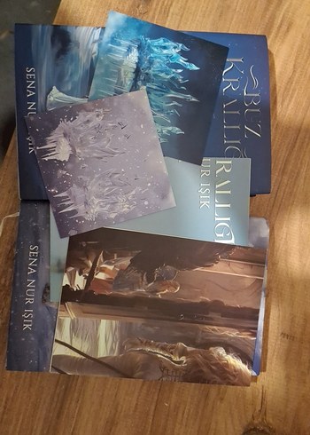 Sena Nur Işık  buz kralığı serisi 1,2(imzalı) - Görsel 3