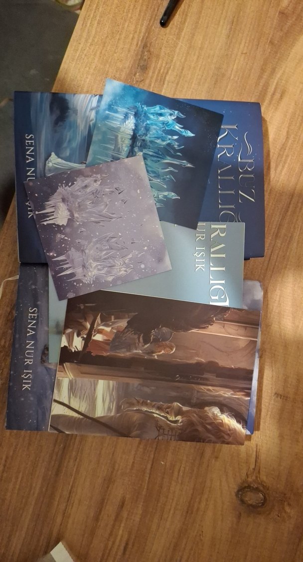 Sena Nur Işık  buz kralığı serisi 1,2(imzalı) - Görsel 3