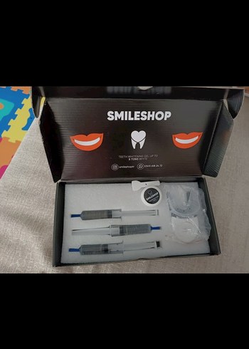 Beden SMILESHOP Diş Beyazlatma Jeli Siyah Kutuda