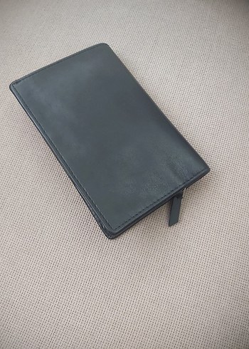 hakiki deri .siyah erkek cüzdanı - Görsel 2