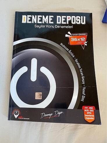 Deneme deposu sayılar fasikül