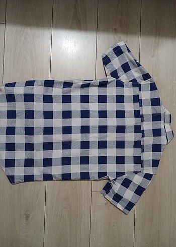 Diğer Erkek Mavi Kısa Kollu Gömlek