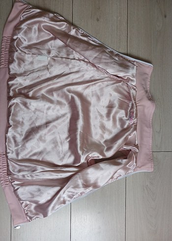 12-13 Yaş Beden Kız Çocuk Pembe Peluş Yelek