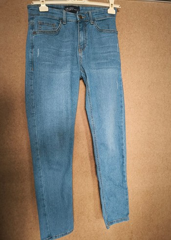 Kadın Mavi Denim Regular Fit Jean