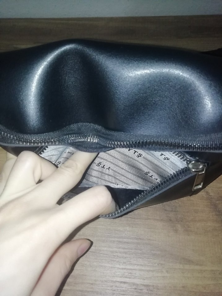 Diger Siyah Kadın Kemerli Çapraz Çanta - Görsel 5