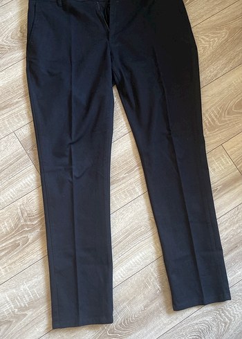 Siyah erkek Kumaş Pantolon, Normal Boy, Regular Fit