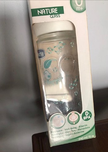 Chicco Beyaz Bebek Biberonu - Görsel 2