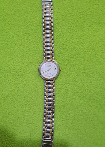 rolex Klasik Altın Gri Kemerli erkek saat
