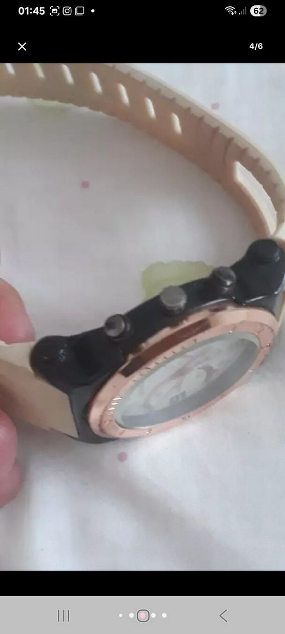 erkek Saat bej renk - Görsel 4