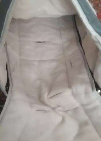 bebek puseti Gri Bebek Taşıma Slingi - Görsel 4