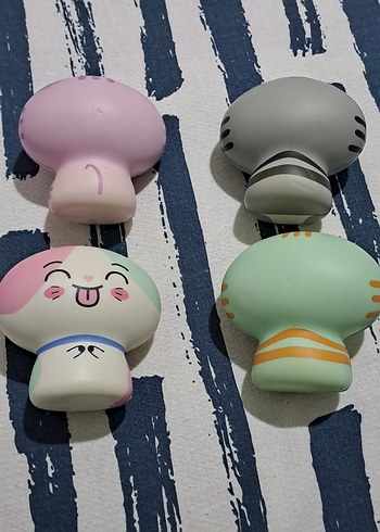 oyuncak pastel Renkli Sevimli Karikatür Figürleri - Görsel 3