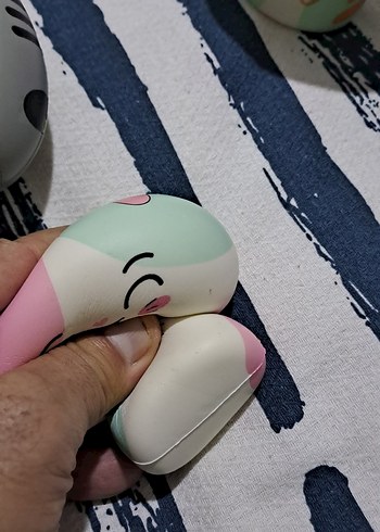 oyuncak pastel Renkli Sevimli Karikatür Figürleri - Görsel 8