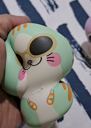 oyuncak pastel Renkli Sevimli Karikatür Figürleri - Görsel 9