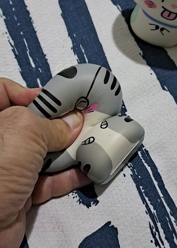 oyuncak pastel Renkli Sevimli Karikatür Figürleri - Görsel 7