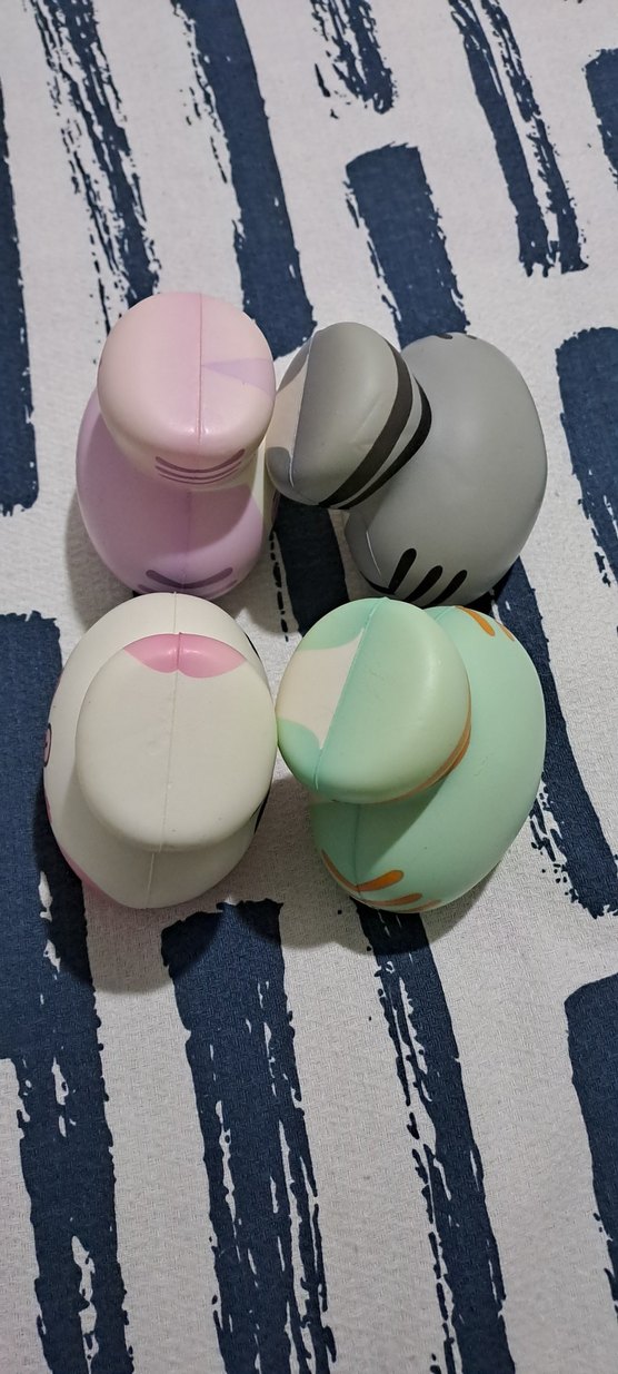 oyuncak pastel Renkli Sevimli Karikatür Figürleri - Görsel 4