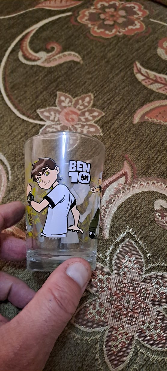 Ben 10 Temalı Cam Bardak net fiyat - Görsel 4