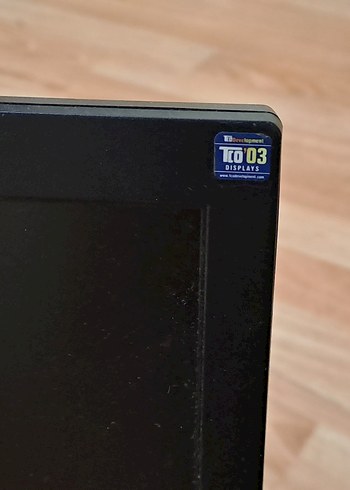 monitör Siyah Bilgisayar Monitörü kablolari ile net fiyat - Görsel 3