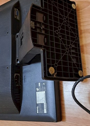 monitör Siyah Bilgisayar Monitörü kablolari ile net fiyat - Görsel 8