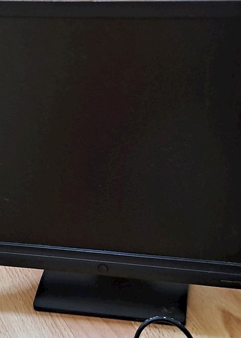 monitör Siyah Bilgisayar Monitörü kablolari ile net fiyat - Görsel 4