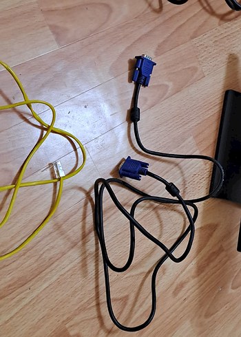 monitör Siyah Bilgisayar Monitörü kablolari ile net fiyat - Görsel 14