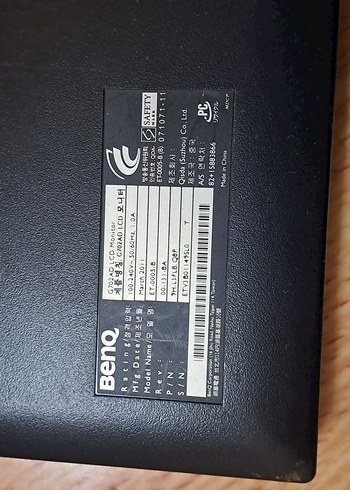 monitör Siyah Bilgisayar Monitörü kablolari ile net fiyat - Görsel 12