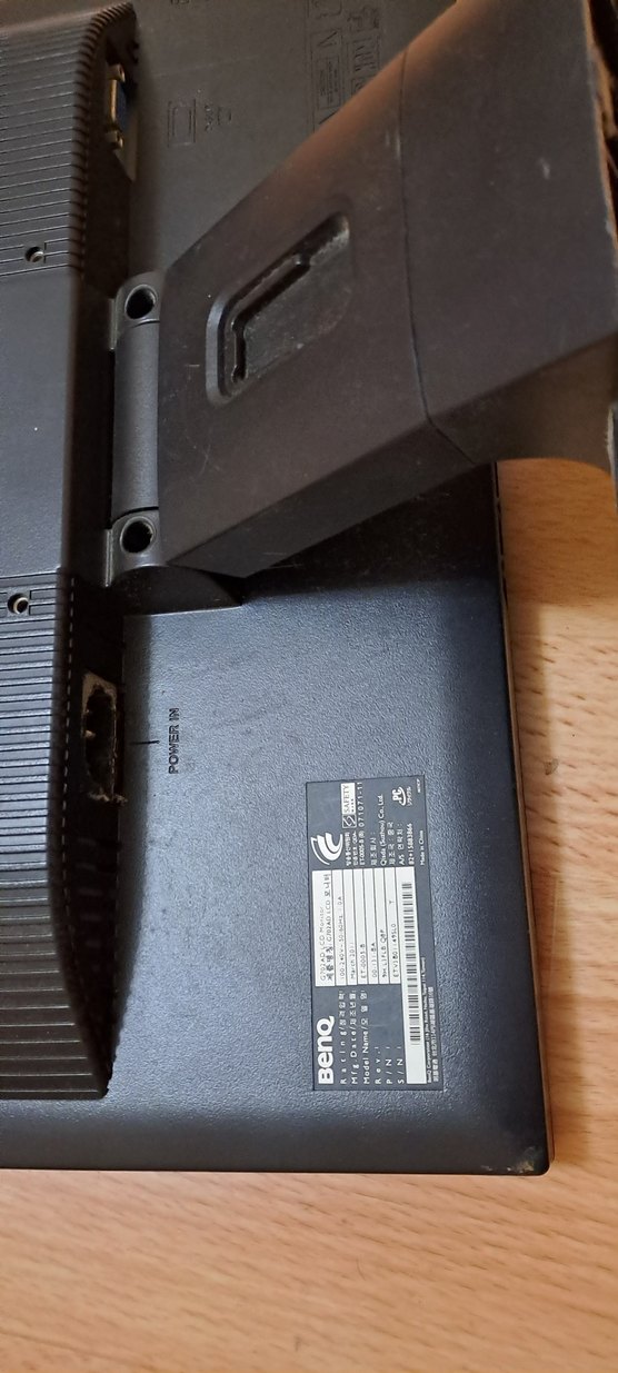 monitör Siyah Bilgisayar Monitörü kablolari ile net fiyat - Görsel 5