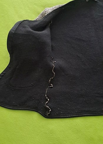 hirka Gri Fermuarlı Kısa  Ceket tek fiyat - Görsel 6