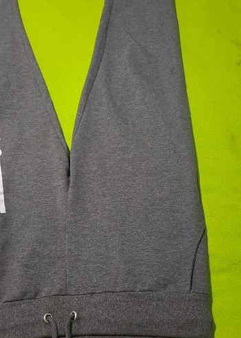 eşofman alti gri Adidas beli lastikli Erkek Eşofman Altı - Görsel 3