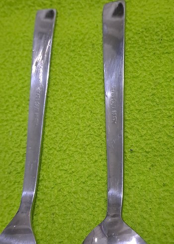 catal kasik seti Gri Desenli Çelik Çatal ve Kaşık Seti - Görsel 6