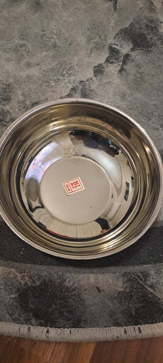 kase parlak Beyaz Paslanmaz Çelik Kase - Görsel 5