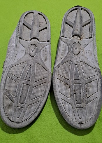 espadrilk Erkek Keten Gri Beyaz Espadril - Görsel 2