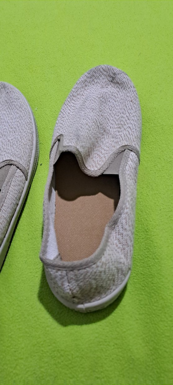 espadrilk Erkek Keten Gri Beyaz Espadril - Görsel 4