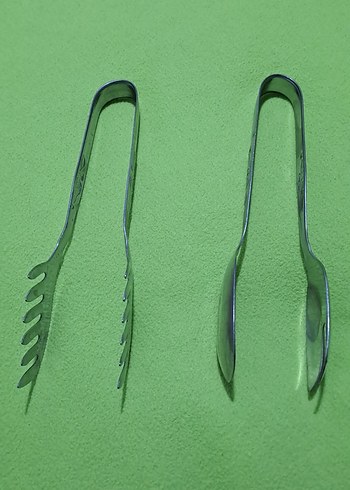 salata masasi ve kasigi Vintage Salata Maşası ve Kaşığı - Görsel 2