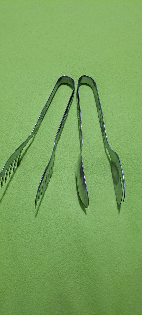 salata masasi ve kasigi Vintage Salata Maşası ve Kaşığı - Görsel 4