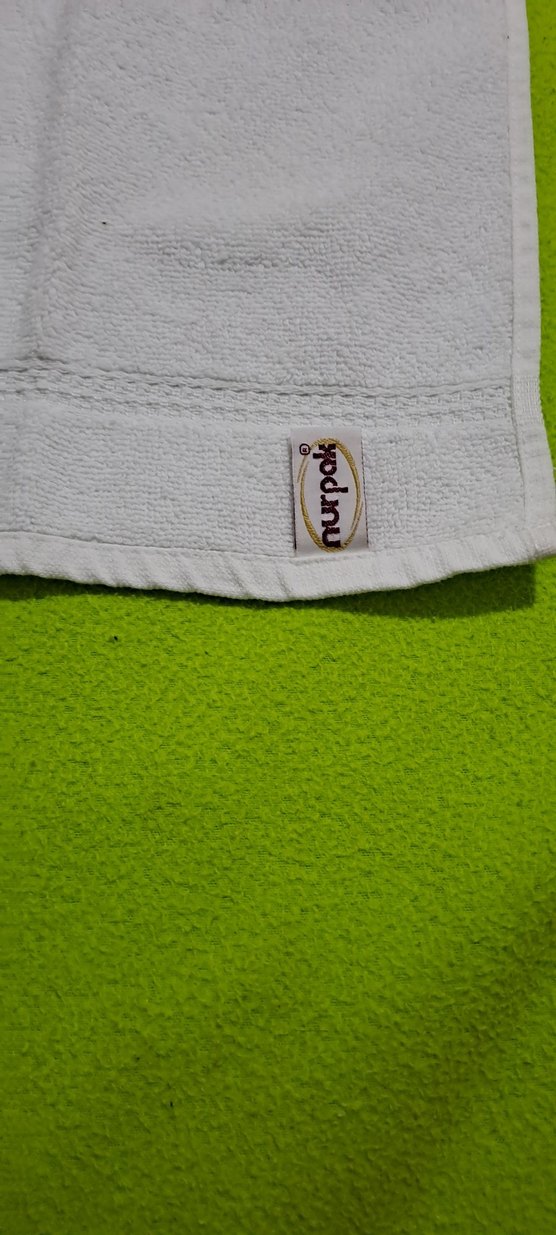 mutfak havlusu Nakışlı Beyaz Mutfak Havlusu - Görsel 3