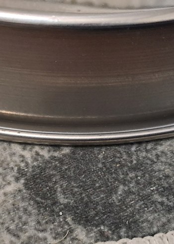 tepsi celik sifir urun Gri Desensiz Yuvarlak Tepsi - Görsel 7