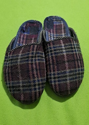 terlik renkli Düğmeli Erkek Ev Terliği - Görsel 6