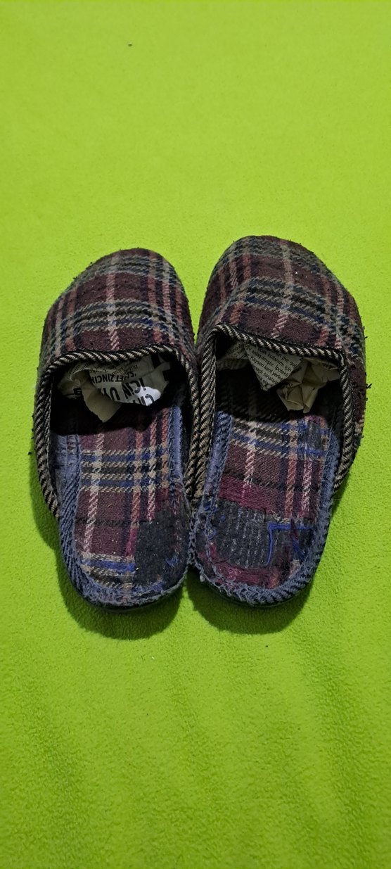 terlik renkli Düğmeli Erkek Ev Terliği - Görsel 2