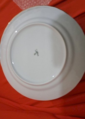 gural porselen Çiçek Desenli Beyaz Porselen Tabak Seti - Görsel 4