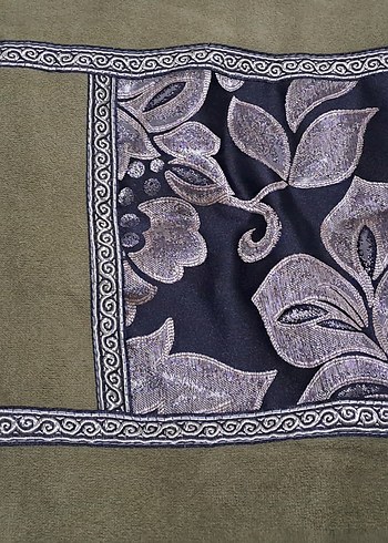 yastik kilifi Nakışlı Koyu Yeşil Dekoratif Yastık Kılıfları - Görsel 3