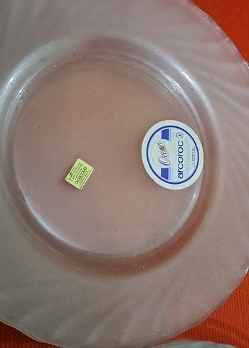 tabak seti cam orj sifir Beyaz Düz Tabak Seti - Görsel 8