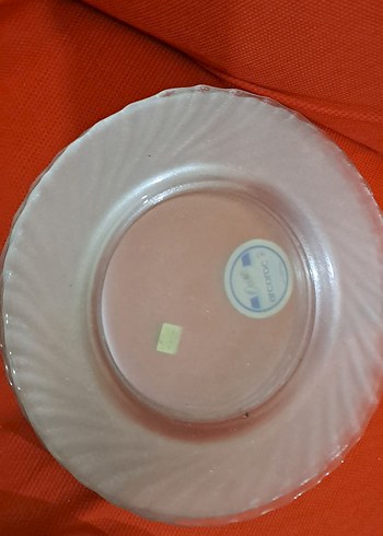 tabak seti cam orj sifir Beyaz Düz Tabak Seti - Görsel 3