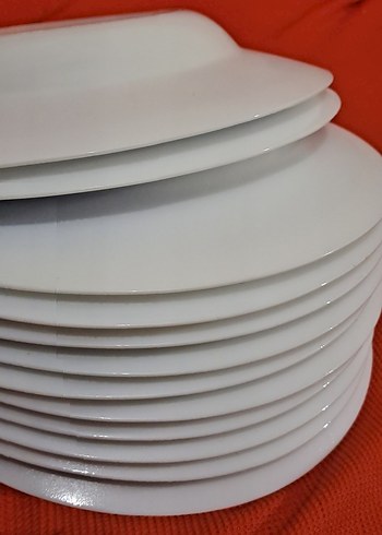 tabaklar Mavi Kenarlı Yemek Tabağı net fiyat - Görsel 4