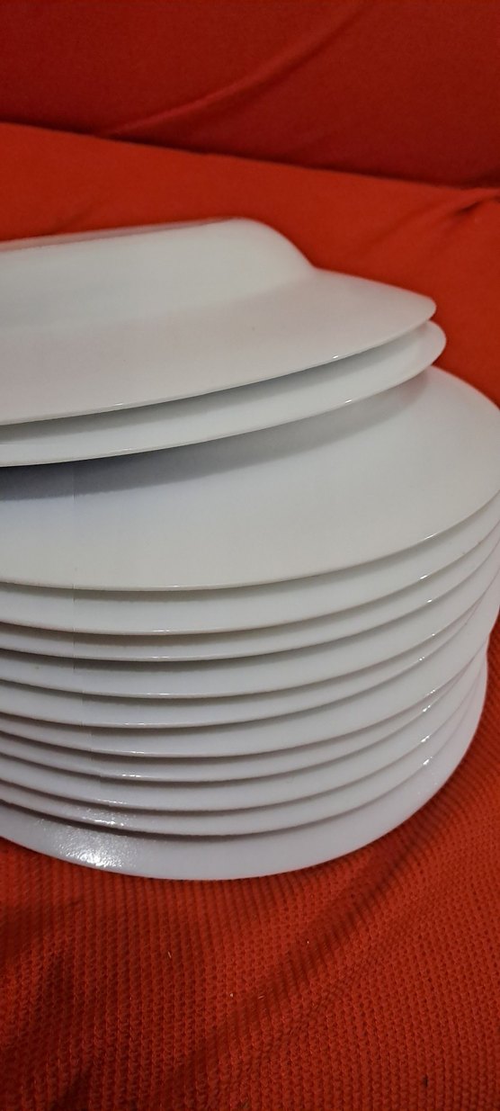 tabaklar Mavi Kenarlı Yemek Tabağı net fiyat - Görsel 4