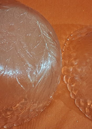 salata kasesi Parlak Yaprak Desenli 2'li Kase aldim diyene - Görsel 3